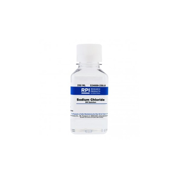 Sodium Chloride 5M Solution, 250 ML
